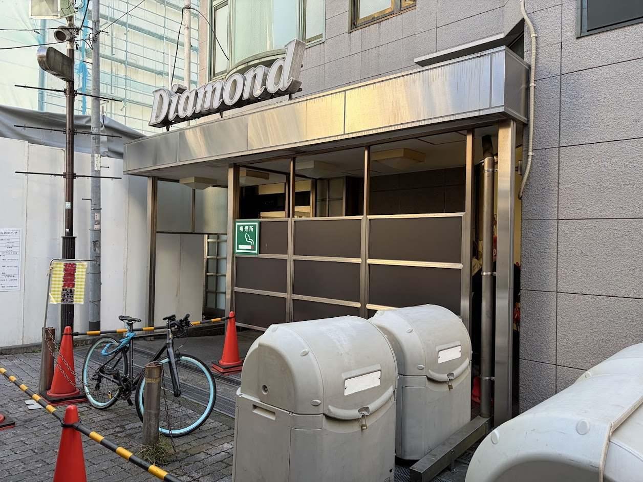 ダイヤモンド - 喫煙エリアの様子