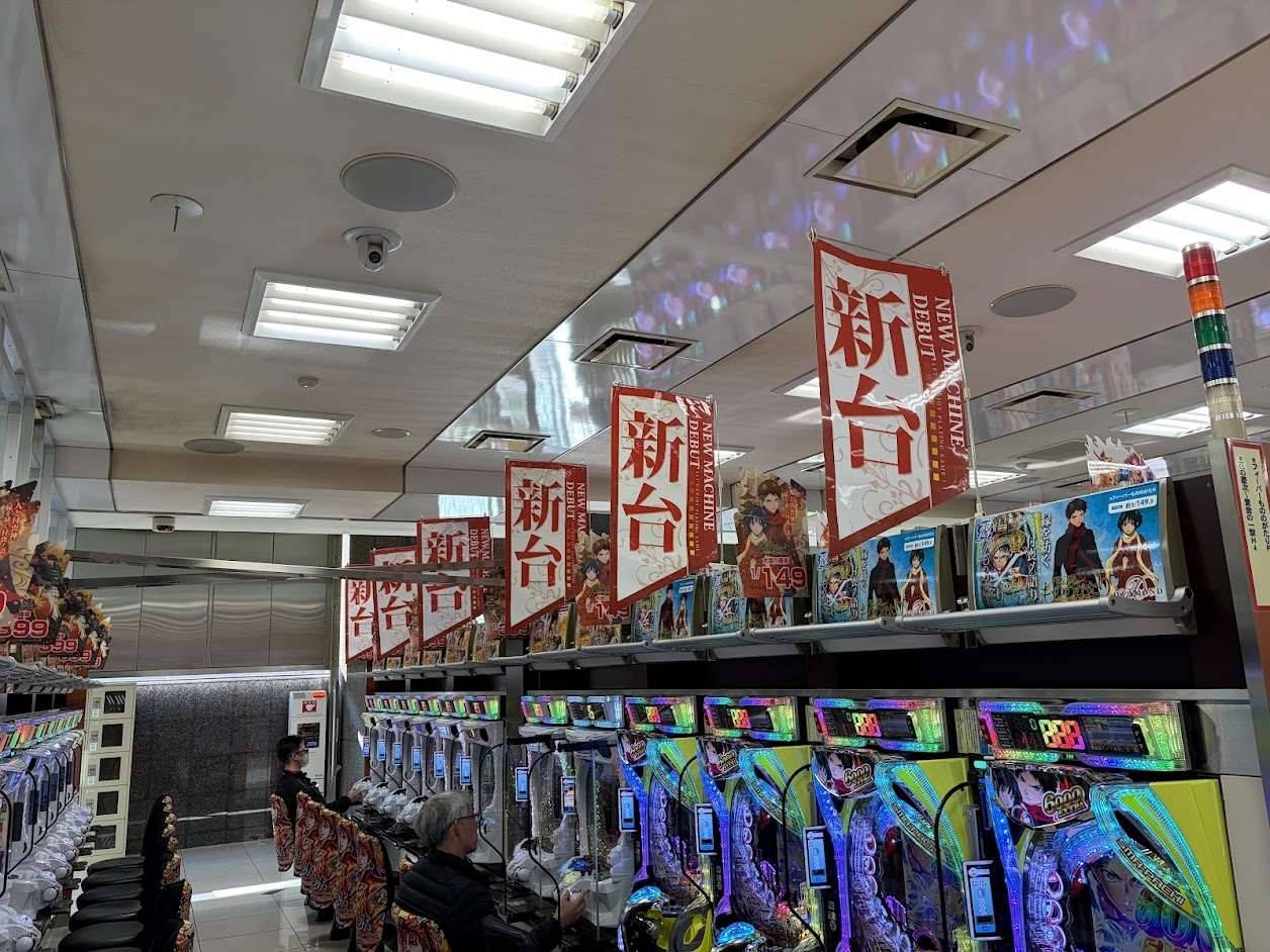 ダイヤモンド - パチンコ遊技台の様子